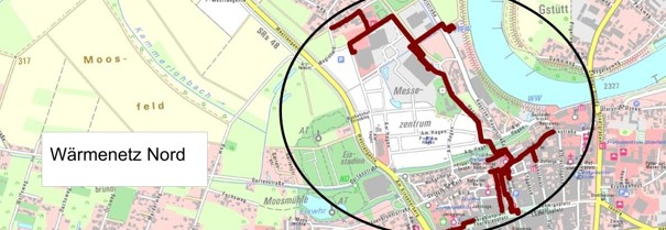 Nahw&auml;rmenetz Nord in Straubing Kagers