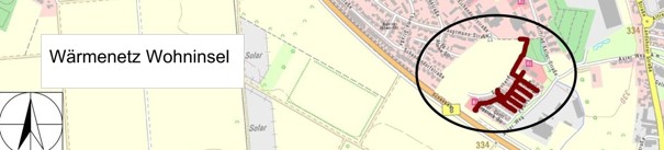 Nahw&auml;rmenetz Wohninsel in Straubing, N&auml;he Gottfried-Keller-Stra&szlig;e