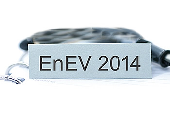 Schild Energiesparverordnung (EnEV 2014)
