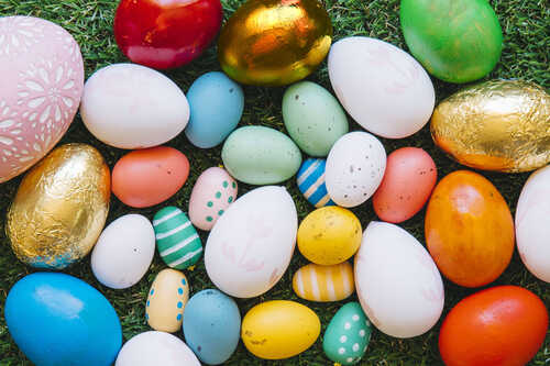 Bunte Ostereier